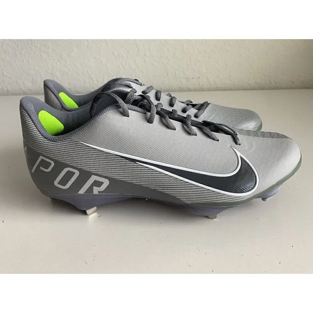 Nike Lunar Vapor Ultrafly‎ Elite 3 DC9907-003 Gray Baseball Cleats Men’s Sz 14